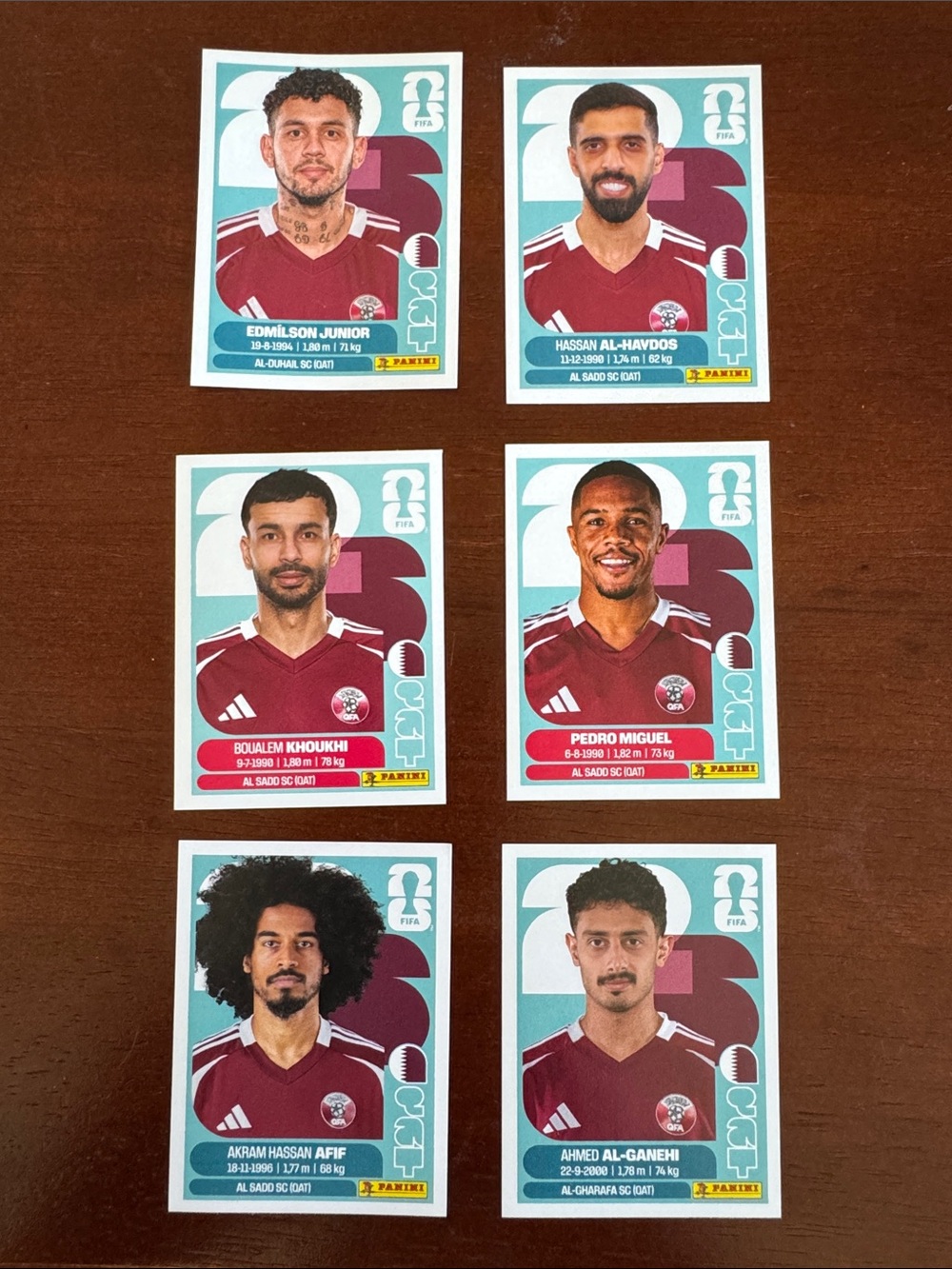 Panini FIFA 2026 World Cup Qatar Player Sticker Pack